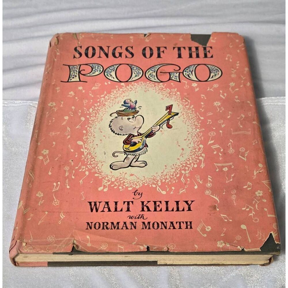 VTG 1956 Songs of Pogo Hardcover by Walt Kelly